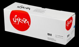 Картридж лазерный Sakura SA731C (731C/6271B002), голубой, 1500 страниц, совместимый для Canon i-sensys LBP7100C/7110C