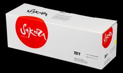 Картридж лазерный Sakura SA731Y (731Y/6269B002), желтый, 1500 страниц, совместимый для Canon i-sensys LBP7100C/7110C
