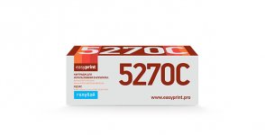 Картридж лазерный EasyPrint LK-5270C (TK-5270C), голубой, 6000 страниц, совместимый для Kyocera EcoSys M6230cidn/P6230cdn/M6630cidn