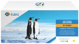 Картридж лазерный G&G GG-C046HY/NT-C046HY (046HY/1251C002), желтый, 5000 страниц, совместимый для Canon LBP 653Cdw/654Cx/MF732Cdw/734Cdw/735Cx