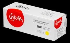 Картридж лазерный Sakura SA106R03487 (106R03487), желтый, 2400 страниц, совместимый для Xerox Phaser, WC