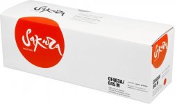 Картридж лазерный Sakura SACF403A/045M (№201A/CF403A/045M), пурпурный, 1300 страниц, совместимый для LaserJet Pro MFP277dw/277n/M252dn/M252n без чипа