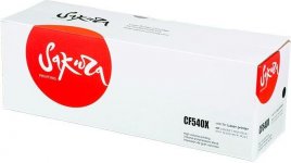 Картридж лазерный Sakura SACF540X (№203X/CF540X), черный, 3200 страниц, совместимый для M254 / MFP M280 / 281 без чипа