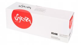 Картридж лазерный Sakura SACRG054M (054M/3022C002), пурпурный, 1200 страниц, совместимый для Canon i-SENSYS LBP 621Cw / 623Cdw / MF 641Cw / 643Cdw / 645Cx без чипа