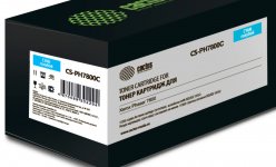 Картридж лазерный Cactus CS-PH7800C (106R01570), голубой, 17200 страниц, совместимый для Xerox Phaser 7800 без чипа