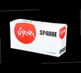 Картридж лазерный Sakura SASP400E (SP400E), черный, 5000 страниц, совместимый для Ricoh Aficio SP400/SP450 без чипа
