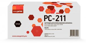 Картридж лазерный EasyPrint LPM-PC-211EV (PC-211EV), черный, 1600 страниц, совместимый для Pantum P2200/2500/M6500/6550/6607