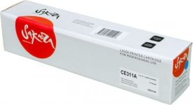 Картридж лазерный Sakura SACE311A (126A/CE311A/CF351A), голубой, 1000 страниц, совместимый для LaserJet Pro CP1025, M175A/ M177fw/ M275 без чипа