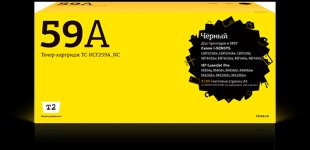 Картридж лазерный T2 TC-HCF259A_NC (CF259A), черный, 3100 страниц, совместимый для LJ Pro M304/M404/M428 без чипа