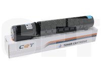 Картридж лазерный CET CET6562 (C-EXV47 C/8517B002AA), голубой, 20000 страниц, совместимый для Canon iR Advance C355iFC/355iF/355i/355P/350iF/350i/350P/255iF/250iF/250i без чипа 290г