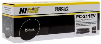 Картридж лазерный Hi-Black HB-PC-211EV (PC-211EV), черный, 1600 страниц, совместимый для Pantum P2200/2500/M6500/6550/6607