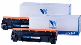 Картридж лазерный NV Print NV-CF244A-SET2 (№44A/CF244A), черный, 1000 страниц, 2 шт., совместимый для LJ Pro M15a/LJ Pro M28a/LJ Pro M28w/LJ Pro M15w