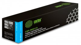 Картридж лазерный Cactus CSP-W2211A (№207A/W2211A), голубой, 1250 страниц, совместимый для Color LaserJet Pro M255dw/M283cdw/M283fdw/MFP M282nw