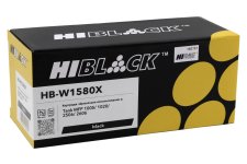 Картридж лазерный Hi-Black HB-W1580X-NC (W1580X), черный, 5000 страниц, совместимый для MFP 1005/MFP 1020/MFP 2506/MFP 2606 без чипа