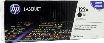 Картридж лазерный HP 122A/Q3960A, черный, 5000 страниц, оригинальный для HP Color LaserJet 2550L / 2550ln / 2550n / 2820 / 2840 / 3000 / 3000dn / 3000dtn / 3000n