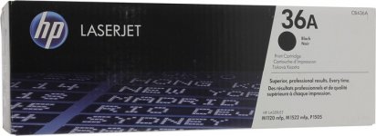 Картридж лазерный HP 36A/CB436A, черный, 2000 страниц, оригинальный для HP LaserJet M1120 / M1120n / M1522n / M1522nf / P1505 / P1505n