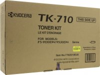 Картридж лазерный Kyocera TK-710/1T02G10EU0, черный, 40000 страниц, оригинальный для Kyocera FS-9130DN, FS-9530DN