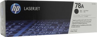 Картридж лазерный HP 78A/CE278A, черный, 2100 страниц, оригинальный для HP LaserJet Pro P1566 / P1606dn / M1536dnf