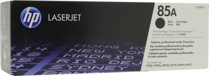 Картридж лазерный HP 85A/CE285A, черный, 1600 страниц, оригинальный для HP LaserJet Pro M1132 / M1212nf / M1217nfw / P1102 / P1102w / P1214nfh / M1132s