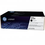 Картридж лазерный HP 25X/CF325X, черный, 40000 страниц, оригинальный для LaserJet Enterprise M806 / flow MFP M830