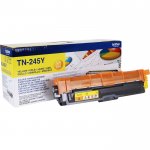 Картридж лазерный Brother TN-245Y, желтый, 2200 страниц, оригинальный для Brother HL-3140CW, HL-3150CDW, HL-3170CDW, DCP-9020CDW, MFC-9140CDN, MFC-9330CDW, MFC-9340CDW