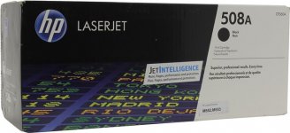 Картридж лазерный HP 508A/CF360A, черный, 6000 страниц, оригинальный для HP Color LaserJet Enterprise M552dn, M553dn, M553n, M553x