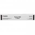 Картридж лазерный Canon C-EXV034 Bk/9454B001, черный, 12000 страниц, оригинальный для Canon imageRunner C1225 / imageClass MF810C / 820C