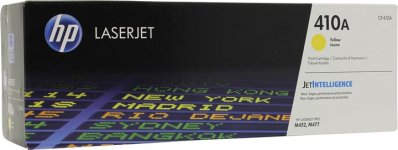 Картридж лазерный HP 410A/CF412A, желтый, 2300 страниц, оригинальный для HP CLJP M452dn / M452nw / MFP M377dw / MFP M477fdn / MFP M477fdw / MFP M477fnw