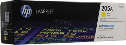 Картридж лазерный HP 205A/CF532A, желтый, 900 страниц, оригинальный для HP Color LJ Pro M180n/M181fx