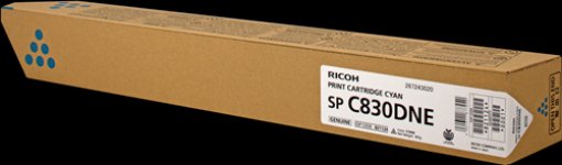 Картридж лазерный Ricoh SPC830DNE/821188, голубой, 27000 страниц, оригинальный для Ricoh SP C830DN/C831DN
