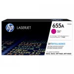 Картридж лазерный HP 655A/CF453A, пурпурный, 10500 страниц, оригинальный для HP M652 / 653 / M681 / 682