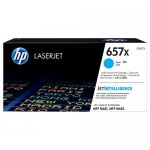 Картридж лазерный HP 657X/CF471X, голубой, 23000 страниц, оригинальный для HP MFP M681 / M682