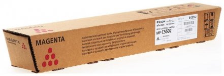 Картридж лазерный Ricoh MPC5502E/842022, пурпурный, 22500 страниц, оригинальный для Ricoh Aficio MPC4502/C5502