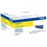 Картридж лазерный Brother TN-910Y, желтый, 9000 страниц, оригинальный для Brother HLL9310CDW / MFCL9570CDW