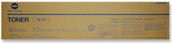 Картридж лазерный Konica Minolta TN-712/A3VU050, черный, 40800 страниц, оригинальный, для Konica Minolta Bizhub 654/754
