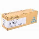 Картридж лазерный Ricoh SPC360E/408189, голубой, 1500 страниц, оригинальный для Ricoh SP C360DNw/C360SNw/C360SFNw/C361SFNw
