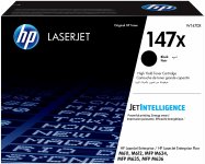 Картридж лазерный HP 147X/W1470X, черный, 25200 страниц, оригинальный для HP LJ Enterprise M611DN/M612DN