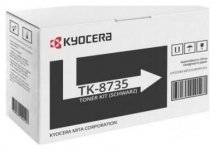 Картридж лазерный Kyocera TK-8735K/1T02XN0NL0, черный, 85000 страниц, оригинальный для Kyocera TASKalfa 7052/8052/7353/8353ci