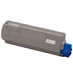 Картридж лазерный OKI 44315324, черный, 8000 страниц, оригинальный для OKI C610