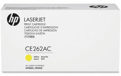 Картридж лазерный HP 648A/CE262AC, желтый, 11000 страниц, оригинальный для HP LaserJet Enterprise CP4525, техническая упаковка