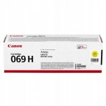Картридж лазерный Canon 069HY/5095C002, желтый, 5500 страниц, оригинальный для Canon i-Sensys LBP673C/MF750C с чипом