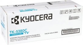 Картридж лазерный Kyocera TK-5380C/1T02Z0CNL0, голубой, 10000 страниц, оригинальный для Kyocera A4000cx/MA4000cix/MA4000cifx с чипом