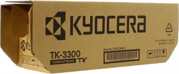 Картридж лазерный Kyocera TK-3300/1T0C100NL0, черный, 14500 страниц, оригинальный для Kyocera ECOSYS MA4500ix/ECOSYS MA4500ifx с чипом