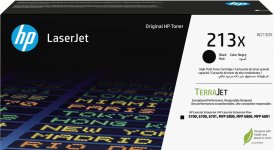 Картридж лазерный HP 213X/W2130X, черный, 9000 страниц, оригинальный для HP 5700dn/5800dn/5800f/5800zf/6700dn/6800dn