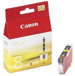 Картридж струйный Canon CLI-8Y (0623B024), желтый, оригинальный, объем 13 мл, ресурс 490 страниц для Canon Canon PIXMA-iP3300 / iP3500 / iP4200 / iP4300 / iP4500 / iP5200 / iP5300 / iP6600 / iP6700 / iX4000 / iX5000 / MP500 / MP510 / MP520 / MP530 / MP600