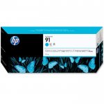 Картридж струйный HP 91 (C9467A), голубой, оригинальный, объем 775 мл для HP HP Designjet Z6100