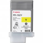 Картридж струйный Canon PFI-102Y (0898B001), желтый, оригинальный, объем 130 мл для Canon Canon imagePROGRAF-iPF500 / iPF510 / iPF600 / iPF605 / iPF610 / iPF650 / iPF655 / iPF700 / iPF710 / iPF720 / iPF750 / iPF755 / iPF760 / iPF765 / LP17 / LP24