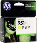 Картридж струйный HP 951XL (CN048AE), желтый, оригинальный, ресурс 1500 страниц для HP HP Officejet Pro 8610 / 276dw / 251dw / 8100 / 8600 Plus / 8600 / 8620
