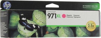 Картридж струйный HP 971XL (CN627AE), пурпурный, оригинальный, ресурс 6600 страниц для HP HP Officejet Pro X576dw / X476dw / X451dw / X551dw