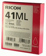 Картридж струйный Ricoh GC41ML (405767), пурпурный, оригинальный, ресурс 600 страниц для Ricoh Aficio SG 7100DN / 3110DN / 3100SNw / 2100N